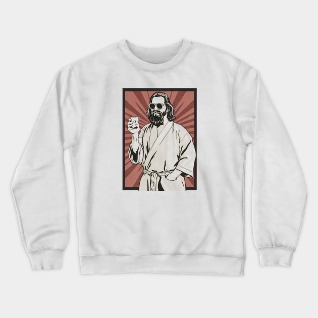 The big lebowski the dude Crewneck Sweatshirt by Aldrvnd